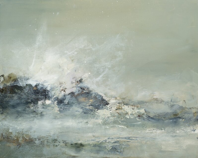 France Jodoin, ‘Sea Study 104’, 2020, Painting, Oil on wood panel, Thompson Landry Gallery