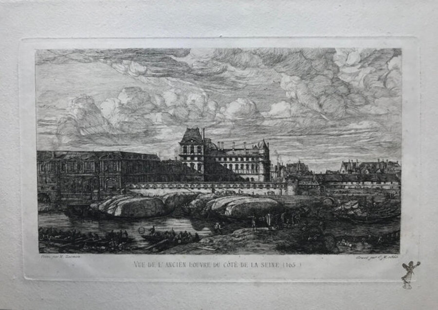 The Old Louvre, Paris, after Zeeman