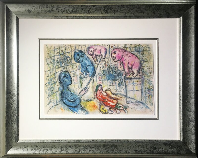 Marc Chagall, ‘Le Cirque (The Circus)’, 1967, Print, Lithograph on Arches paper, Baterbys