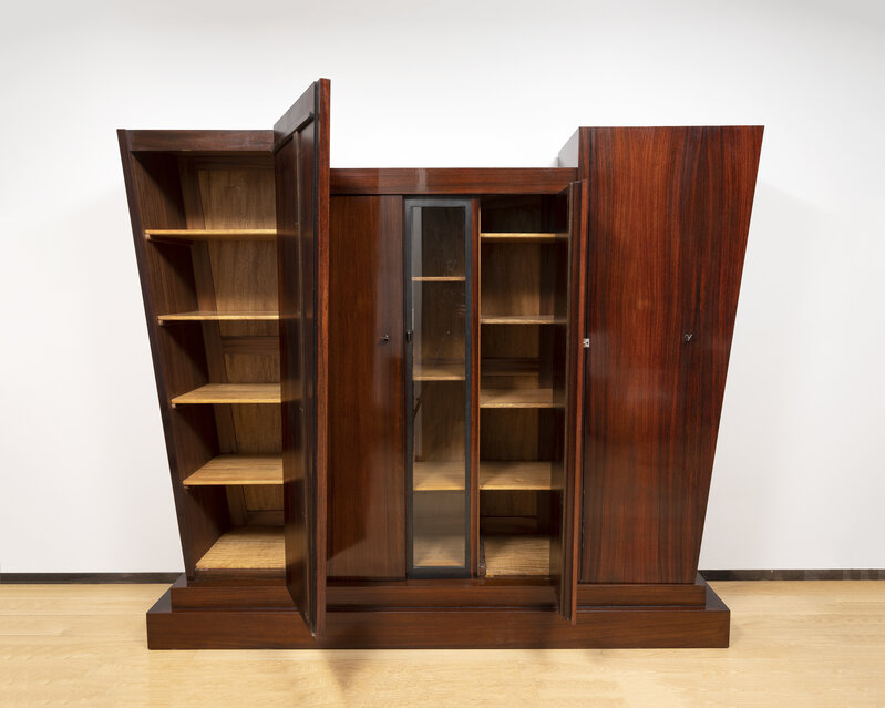 André Sornay, ‘Cabinet in Indian rosewood ’, ca. 1929, Design/Decorative Art, Indian rosewood and mahogany, Galerie Alain Marcelpoil