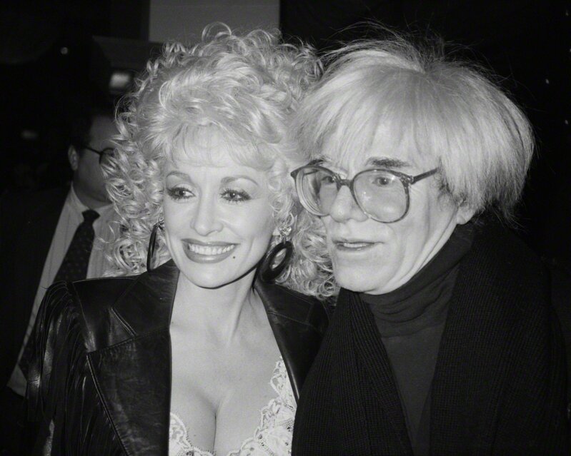 Sam Bolton, ‘Andy Warhol and Dolly Parton’, 1986, Photography, Metallic Digital C Prints Face mounted to acrylic, Hedges Projects