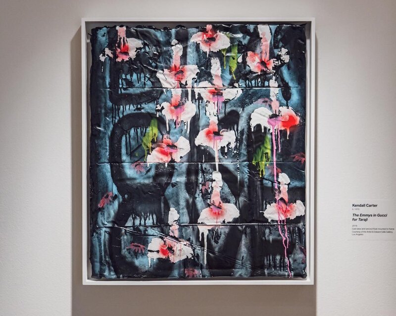 Kendell Carter, ‘The Emmys in Gucci for Kerry’, 2018, Painting, Cast latex and aerosol float mounted in frame, Edward Cella Art and Architecture