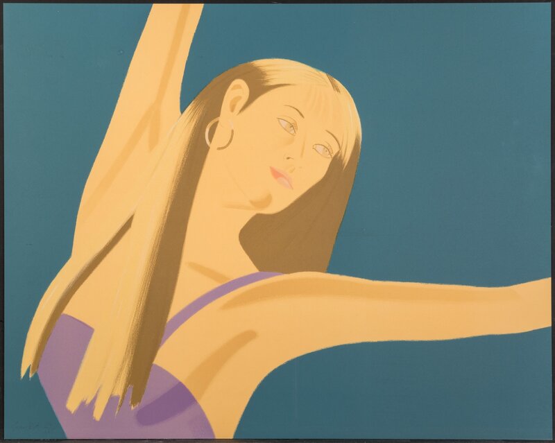 Alex Katz, ‘Night: William Dunas Dance 4 Pamela’, 1983, Print, Lithograph in colors on Arches Cover paper, Heritage Auctions