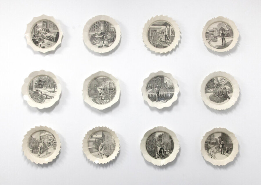 The Autobiography of a Garden on Twelve Engraved Plates