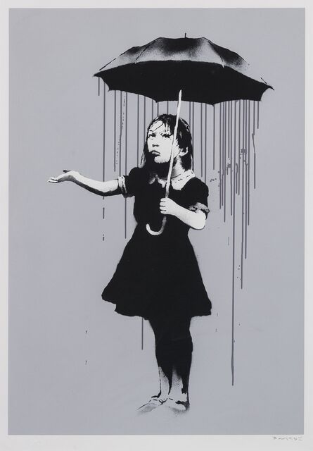 Banksy, ‘Nola (Grey Rain)’, 2008