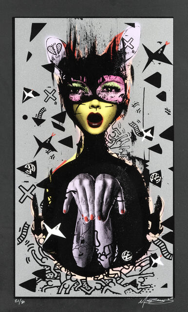 Miss Bugs | Eyes Glanced At Hidden Desires (Metallic Grey) (2011) | Artsy