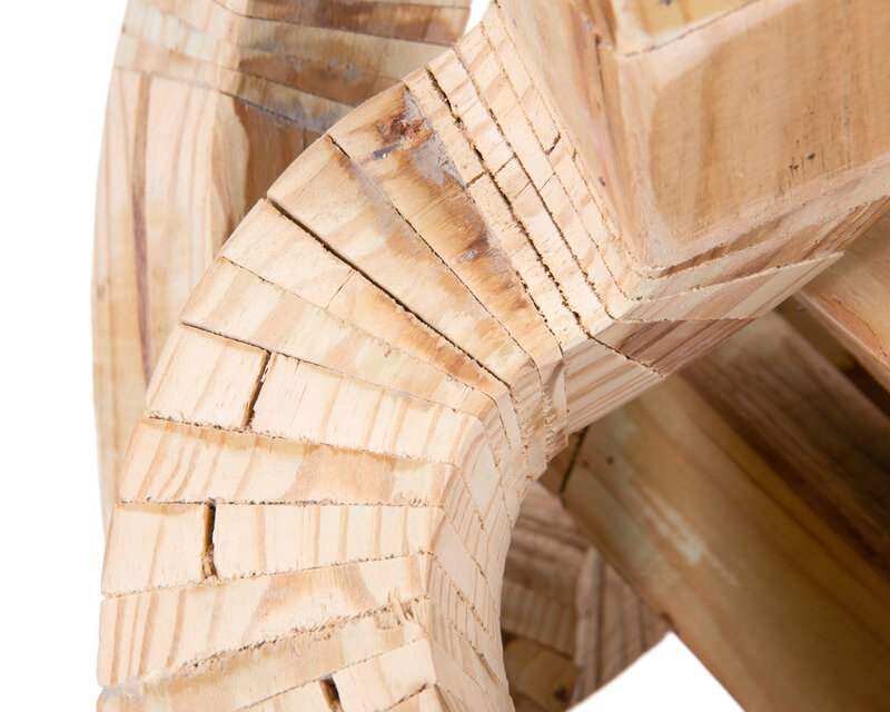 Arthur Jedson Smalley, ‘Geometric Continuous Form’, 2020, Sculpture, Wood, Catalyst Contemporary