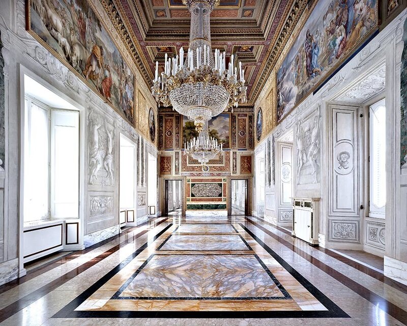 Massimo Listri, ‘Palazzo del Quirinale | Sala Gialla, Rome, Italy (Portrait of Interiors)’, 2015, Photography, Chromogenic Print, CHROMA GALLERY