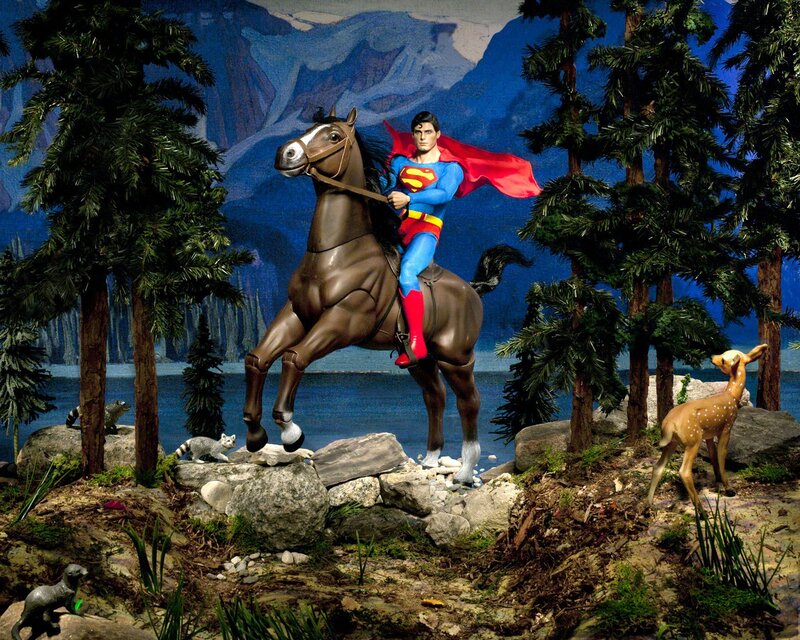 Diana Thorneycroft, ‘Lake O'Hara (Clark, Northern Dancer, and the Evil Weasel)’, 2012, Photography, Archival pigment print, Wasserman Projects