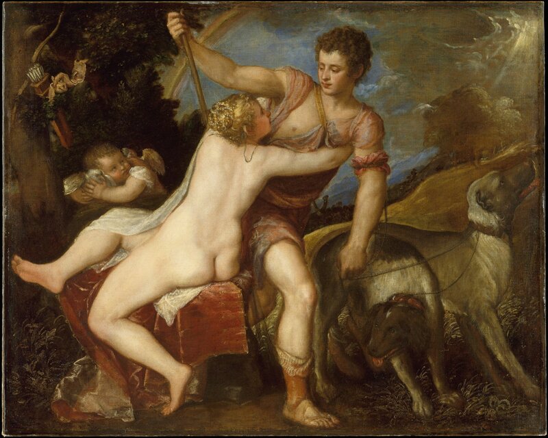 Titian, ‘Venus and Adonis’, Painting, Oil on canvas, The Metropolitan Museum of Art