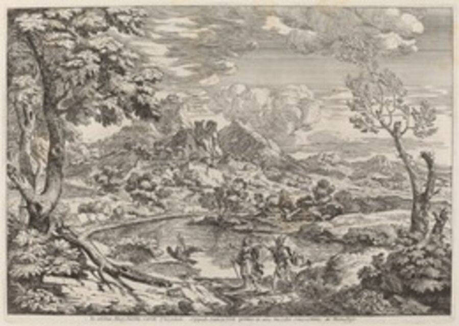 A Man Showing Mercury the Eagle of Jupiter