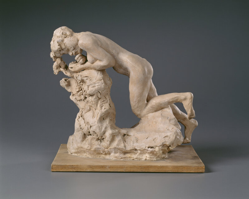 Auguste Rodin, ‘Eve Eating the Apple’, ca. 1885, Sculpture, Terracotta, National Gallery of Art, Washington, D.C.