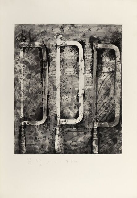 Jim Dine, ‘The New French Tools 2 - Three Saws from the Rue Cler’, 1984