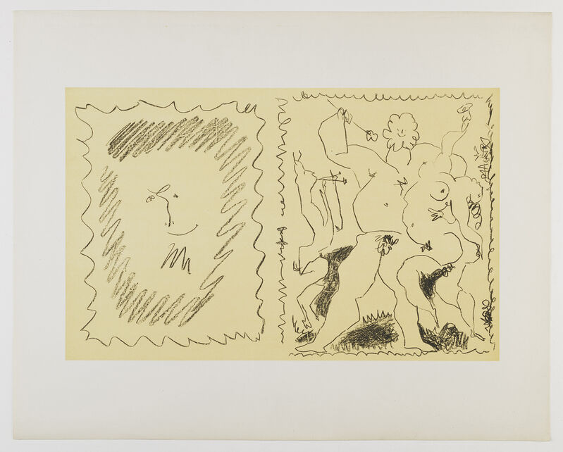 Pablo Picasso, ‘Bacchanal’, 1956, Print, Lithograph printed in black, Frederick Mulder