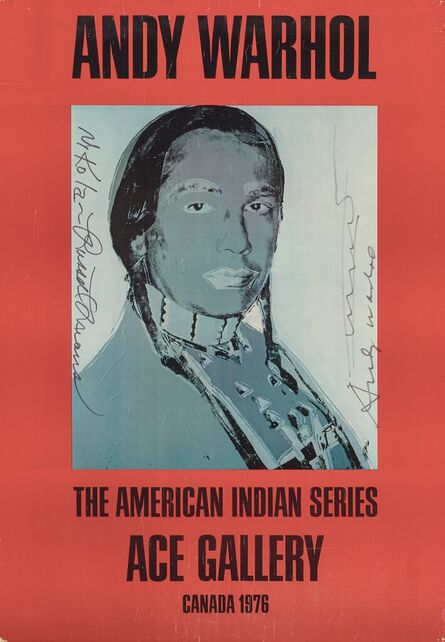 Andy Warhol, ‘The American Indian Series: Ace Gallery’, 1976