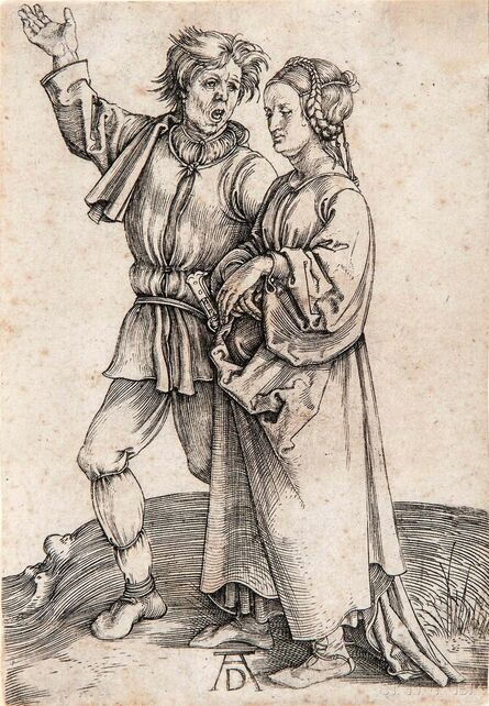 Albrecht Dürer, ‘The Peasant and His Wife’