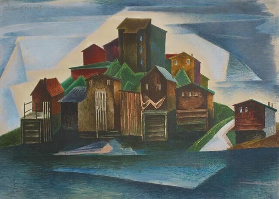 Harbor Scene