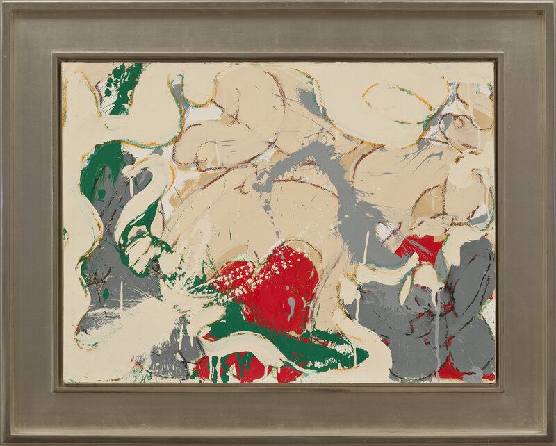 Norman Bluhm, ‘Composition’, 1975, Mixed Media, Mixed media on paper on canvas, Taylor | Graham