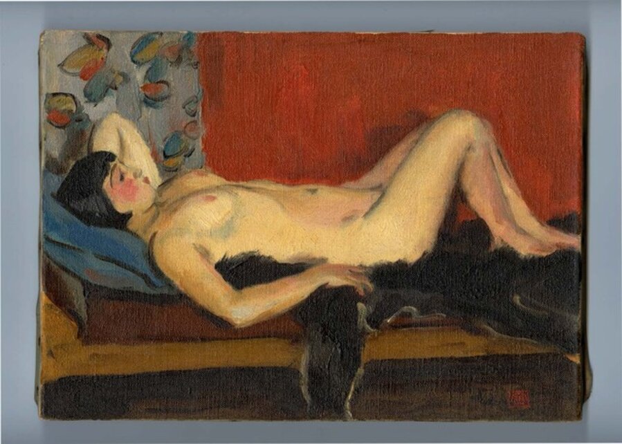 Moga Reclining (Nude)