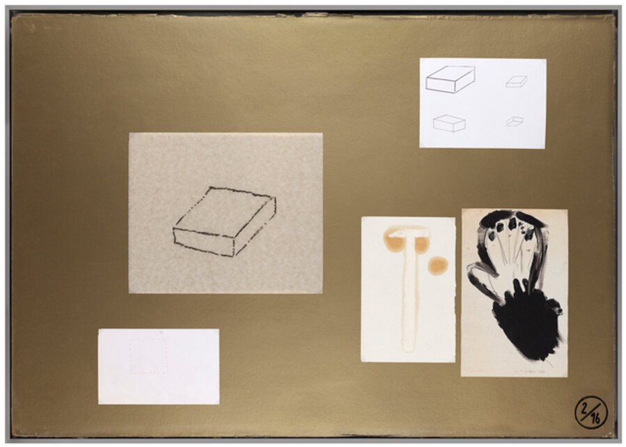 Planche d'atelier 2/16 - série Pauvres Sujets / gold