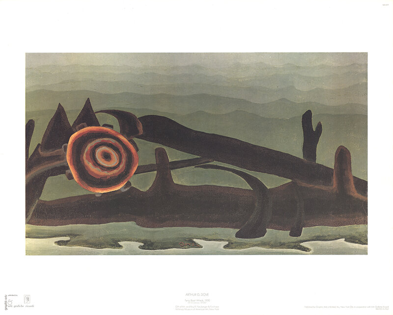 Arthur Garfield Dove, ‘Ferry Boat Wreck’, 1970, Ephemera or Merchandise, Offset Lithograph, ArtWise
