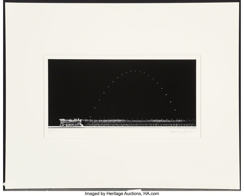 Berenice Abbott, ‘Path of a Moving Ball - From "The Science Pictures"’, 1958, Photography, Gelatin silver, 1982, Heritage Auctions