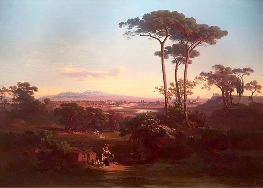 View of Roma from Monte Mario