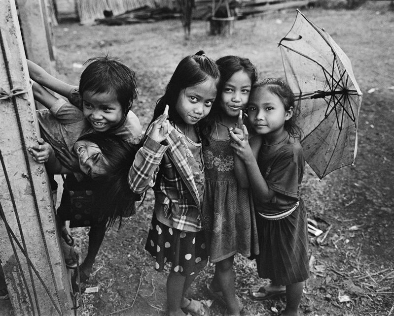 Michael Schenker, ‘Girls with Umbrella’, Photography, Archival carbon prints, Soho Photo Gallery