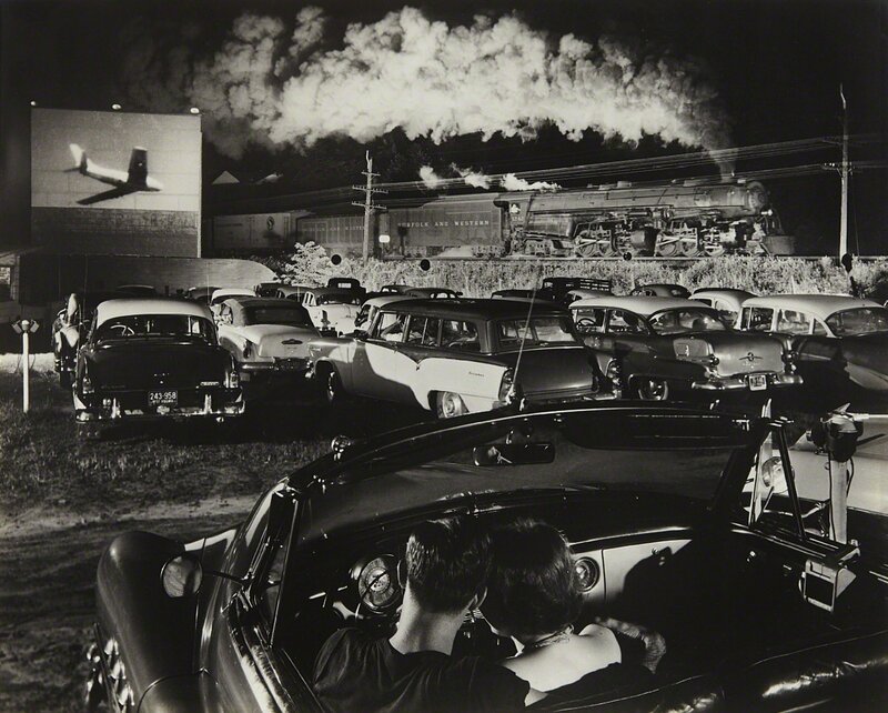 O. Winston Link, ‘NW1103, Hot Shot Eastbound at the Iaeger Drive-in, West Virginia’, 1956, Photography, Gelatin silver print, printed 1987, Phillips