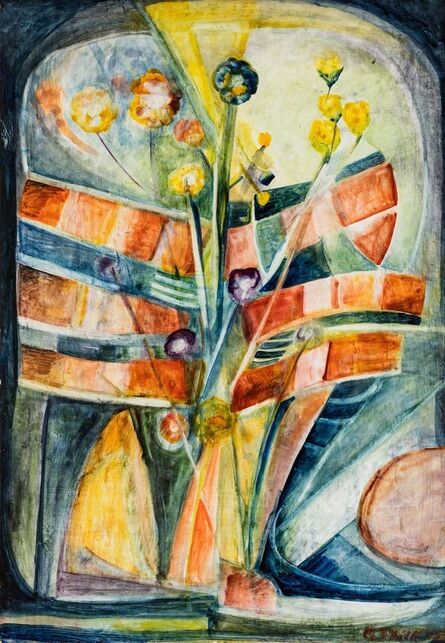 Mario D'Anna, ‘La vetrina del fiorista’, 1975