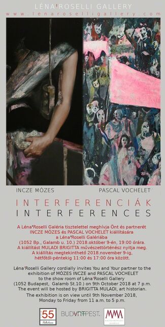 Interferences : Mózes Incze & Pascal Vochelet, installation view