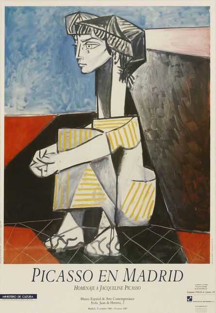 After Pablo Picasso, ‘Picasso En Madrid, Homenaje A Jacqueline Picasso’, 1986
