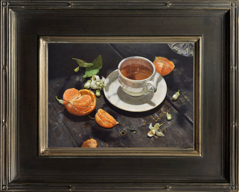 Jeffrey Ripple, ‘Tea’, 2022, Painting, Oil on Linen, ARCADIA CONTEMPORARY