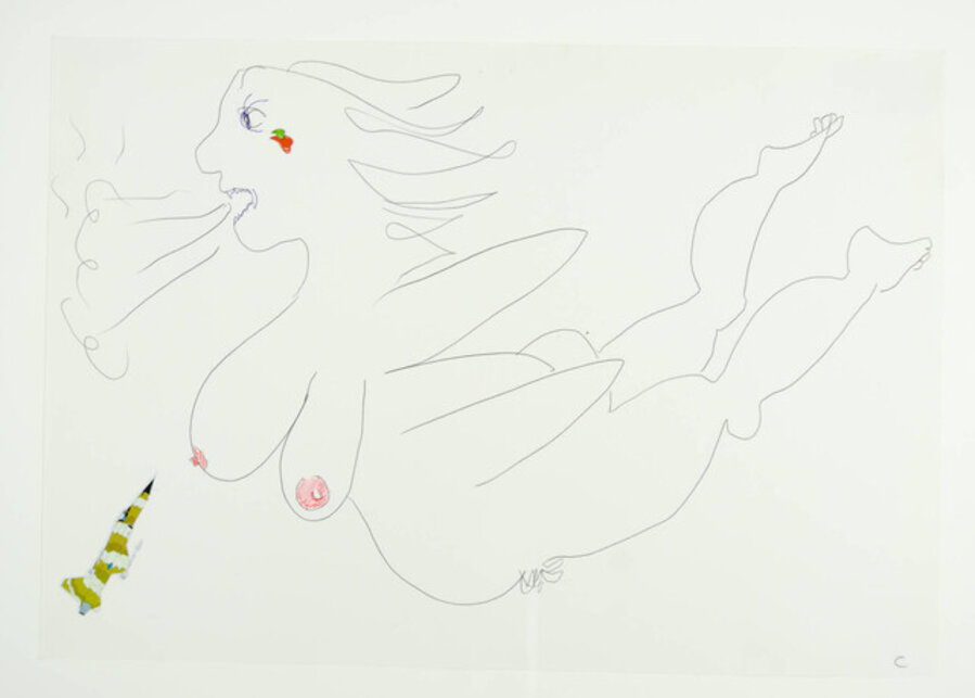 Untitled (Aerial Nude)