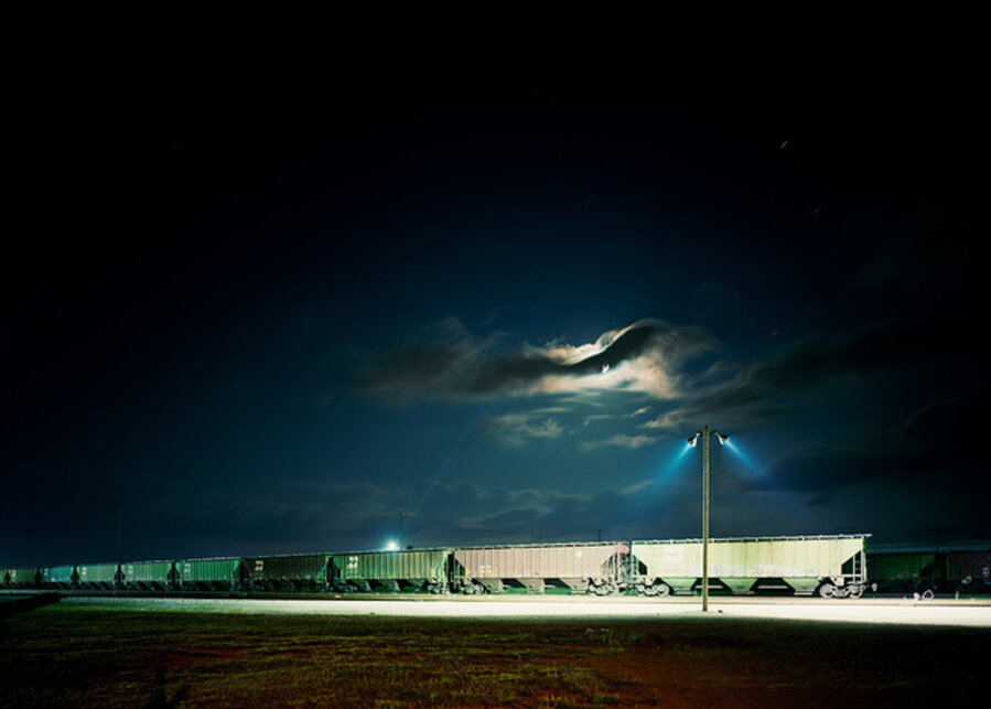 Untitled (Night Train), Galveston, Texas
