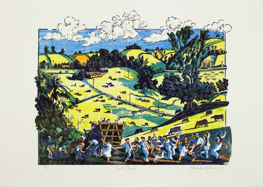 Country Dance — For John Constable