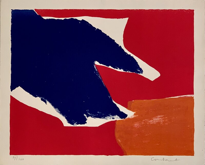 Constant, ‘Composition’, 1953, Print, Lithograph printed on an unidentified wove paper, World House Editions