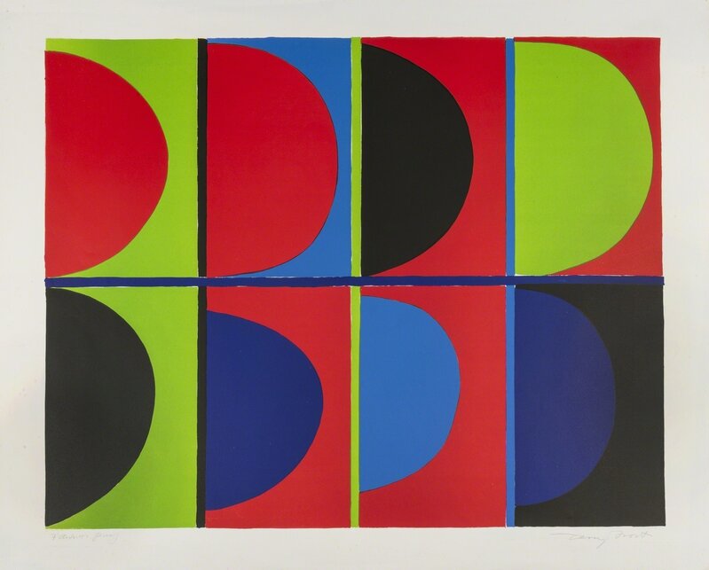 Terry Frost, ‘Red, Blue, Green (Kemp 65)’, 1972, Print, Lithograph printed in colours, Forum Auctions