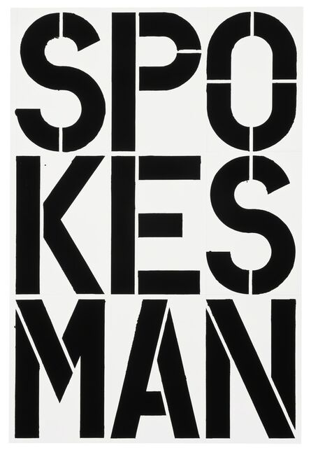Christopher Wool, ‘Untitled’, 1989