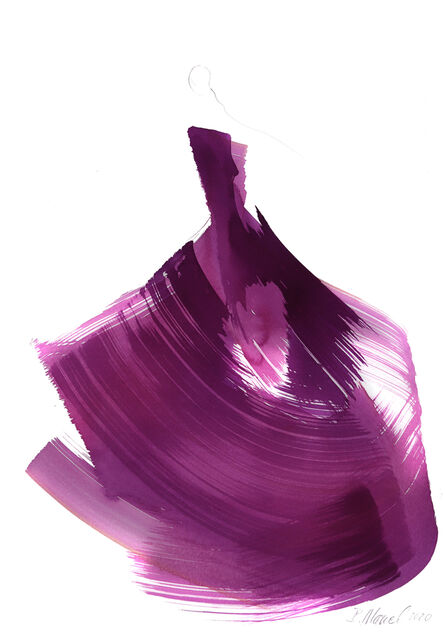 Bettina Mauel, ‘The Purple Dress 4’, 2020