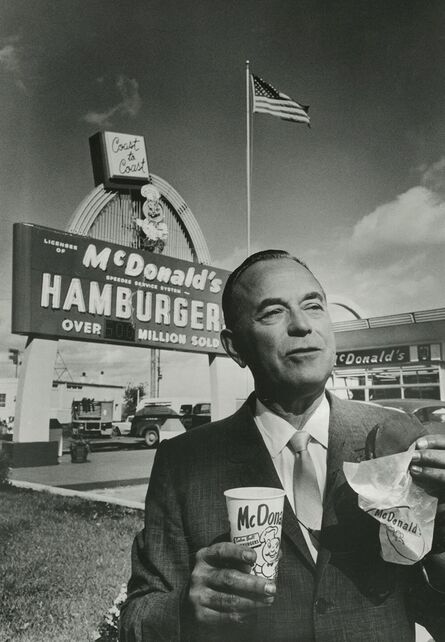 Art Shay, ‘McDonald’s Founder Ray Kroc’, 1966