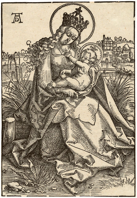 Hans Baldung Grien, ‘Virgin and Child on a Grassy Bank’, ca. 1505/07