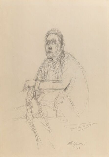 Alberto Giacometti, ‘Portrait of Francis Gruber ’, 1963