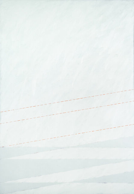 Claudio Verna, ‘Bianco obliquo II’, 1976