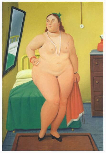 Fernando Botero, ‘The Bedroom’, 2009