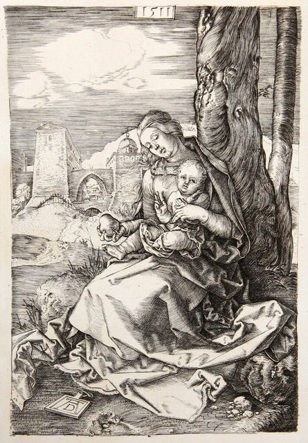 Albrecht Dürer, ‘La Vierge a la Poire’, 1873