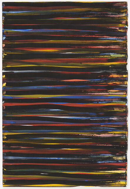 Sol LeWitt, ‘Horizontal Brushstrokes’, 1994