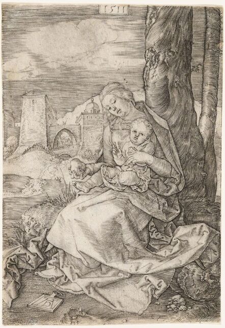 Albrecht Dürer, ‘Madonna With the Pear’, 1511