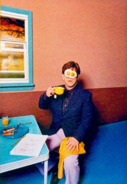 David LaChapelle, ‘Elton John: Egg On His Face’, 1999