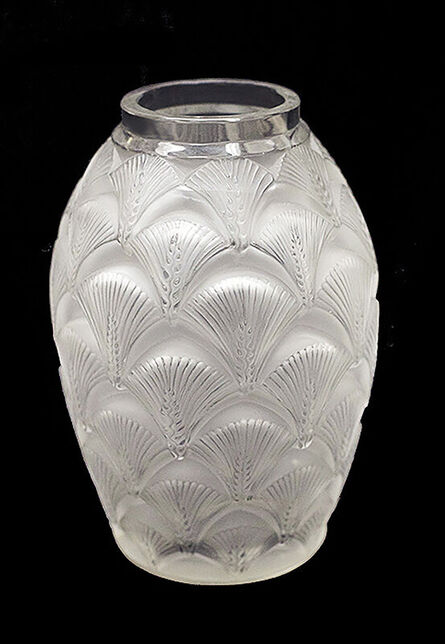 René Lalique, ‘Lalique Herblay Vase (Frosted)’, 20th Century